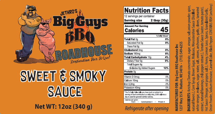 Sweet And Smokey Sauce